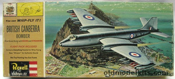 Revell 1/81 British Canberra Bomber Whip-Fly, H157-129 plastic model kit